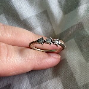 Pandora Silver Celestial Stars Ring